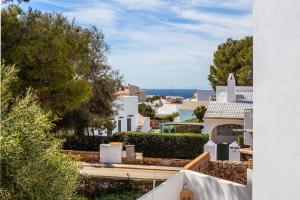 a view of a city from a house at Arbocers in Ciutadella