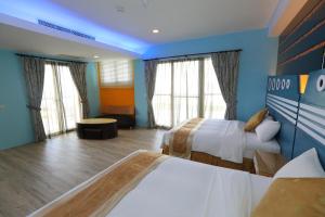 Voodi või voodid majutusasutuse Hang Hai B&B toas