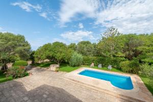 an image of a swimming pool in a yard at Luna Azul in Sant Jordi