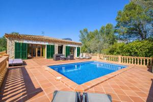 an image of a villa with a swimming pool at Son Grau in Alaró