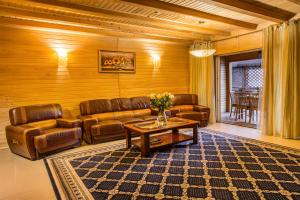 Posezení v ubytování Hutor Hotel