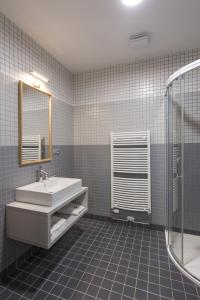 Koupelna v ubytování HOTEL A RESTAURACE U STAVAŘE