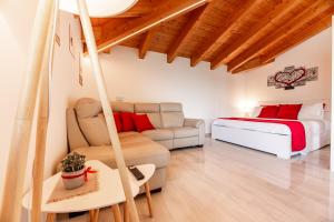 Zona d'estar a Piccola Orchidea