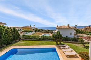 an image of a villa with a swimming pool at Sa Torre in Llucmajor