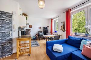 Area tempat duduk di Tiny Home