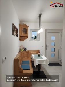 a rendering of a bathroom with a sink at Gästezimmer La Siesta in Ötisheim