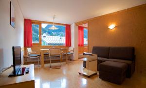 Posezení v ubytování Bel Ami Appartements