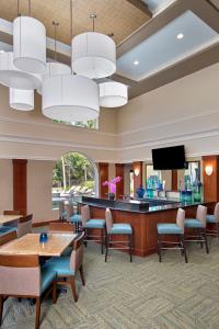 TV a/nebo společenská místnost v ubytování Hawthorn Extended Stay by Wyndham Naples