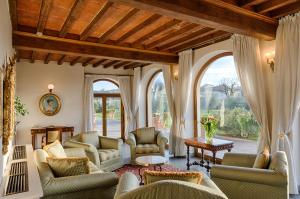 Posezení v ubytování Villa Olmi Firenze