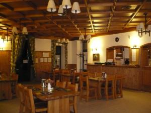 Restaurace v ubytování St. Hubertus Étterem és Panzió
