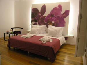 Lova arba lovos apgyvendinimo įstaigoje Casa de Alpajares - Guest House & Spa