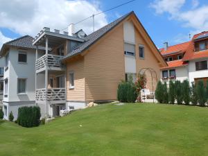 a house with a lawn in front of it at Lautertal Zinne in Hayingen
