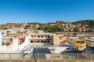 a view of a city from the roof of a building at Gemma Piccolino in Villasimius