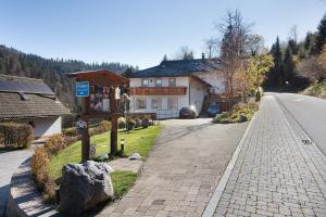 a house on the side of a road at Haus Monika in Todtmoos