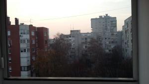 Výhľad na mesto Záhreb alebo výhľad na mesto priamo z apartmánu