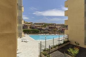a view of a swimming pool from a building at Apartamento Sol Paraiso in Adeje