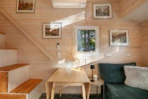 Zona d'estar a Tiny House Nr 3