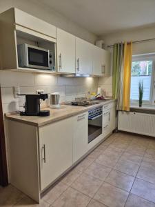 Kuhinja oz. manjša kuhinja v nastanitvi Ferienappartement Ursel