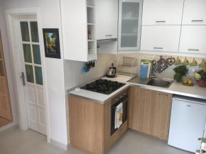 A kitchen or kitchenette at Apartment Los Cristianos