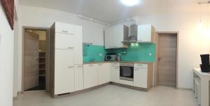 Kuhinja oz. manjša kuhinja v nastanitvi Apartments Šik 2