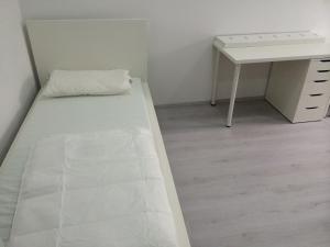Postelja oz. postelje v sobi nastanitve Apartments Šik 2