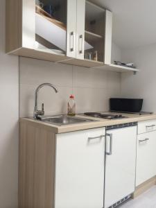 Kuhinja oz. manjša kuhinja v nastanitvi Apartments Šik 2