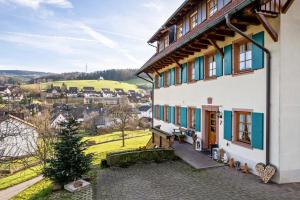 a house with a view of the countryside at Wanglerhof Familie Wangler in Schuttertal