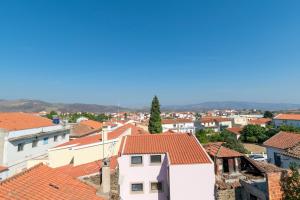 a view of a city with red roofs at Valley T2 duplex in Vila Nova de Foz Coa