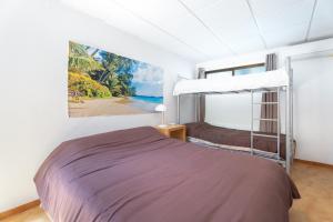a bedroom with a bed and a window at Ilusion in Olocau +29 photos