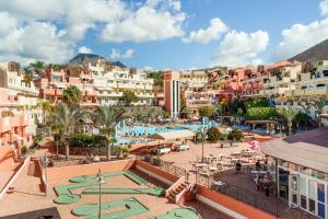 a view of a resort with a pool and buildings at Granada Park S01A in Arona