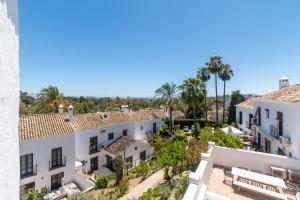 an aerial view of a building at Townhouse El Naranjal in Marbella