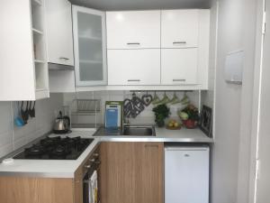 A kitchen or kitchenette at Apartment Los Cristianos