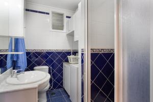a bathroom with a toilet and a sink at Milailea in Tacoronte +25 photos