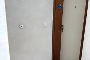 an open door to a room with a door knob at Wurmbergzauber Sonnenschein in Braunlage