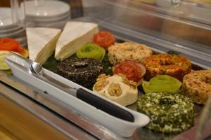Comida no hotel ou em algum lugar perto