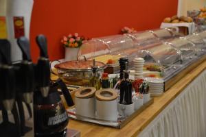 Comida no hotel ou em algum lugar perto