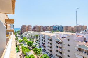 an aerial view of a city with tall buildings at Neptuno in Oropesa del Mar