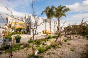 a building with trees and plants in a yard at Villa Salento in Cellino San Marco