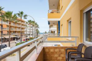 Daimuz Holidays tesisinde bir balkon veya teras