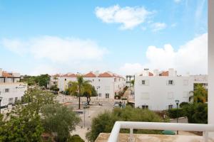 a view of a city from a balcony at Vista Mar in Cabanas de Tavira