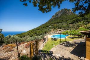 a villa with a view of the ocean at Tramuntana in Valldemossa