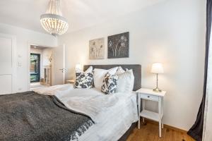 Llit o llits en una habitació de bei Thérèse - Obergeschoss