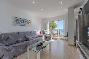 โทรทัศน์และ/หรือระบบความบันเทิงของ Zahories Córner Mojácar sea views