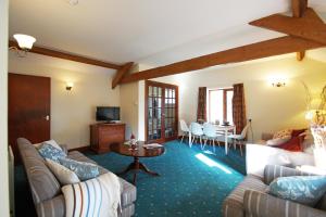 TV a/nebo společenská místnost v ubytování Ty Uchaf