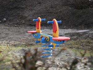 a toy playset is sitting on the ground at Haus Berger in Wehr +51 photos