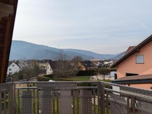 a view from the balcony of a house at Ferienwohnung Dorfprozelten in Dorfprozelten