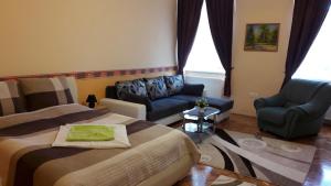 Posezení v ubytování Relax apartman + 36 fotografií