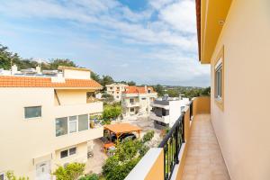 a view from the balcony of a apartment at Rafaela's House 2 in Koskinou