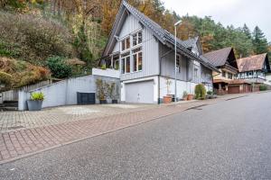 a house on the side of a street at Schwarzwaldmomente in Hornberg