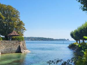 a view of a large body of water at Ferienwohnung Stachel A in Konstanz